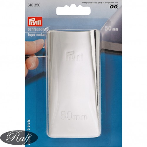 Dispozitiv metalic pt. confectionat banda bias, marime 50 mm - Prym 610350